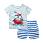 Relaxed and Comfortable Baby Boy Shirt and Shorts Set