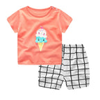 Relaxed and Comfortable Baby Boy Shirt and Shorts Set