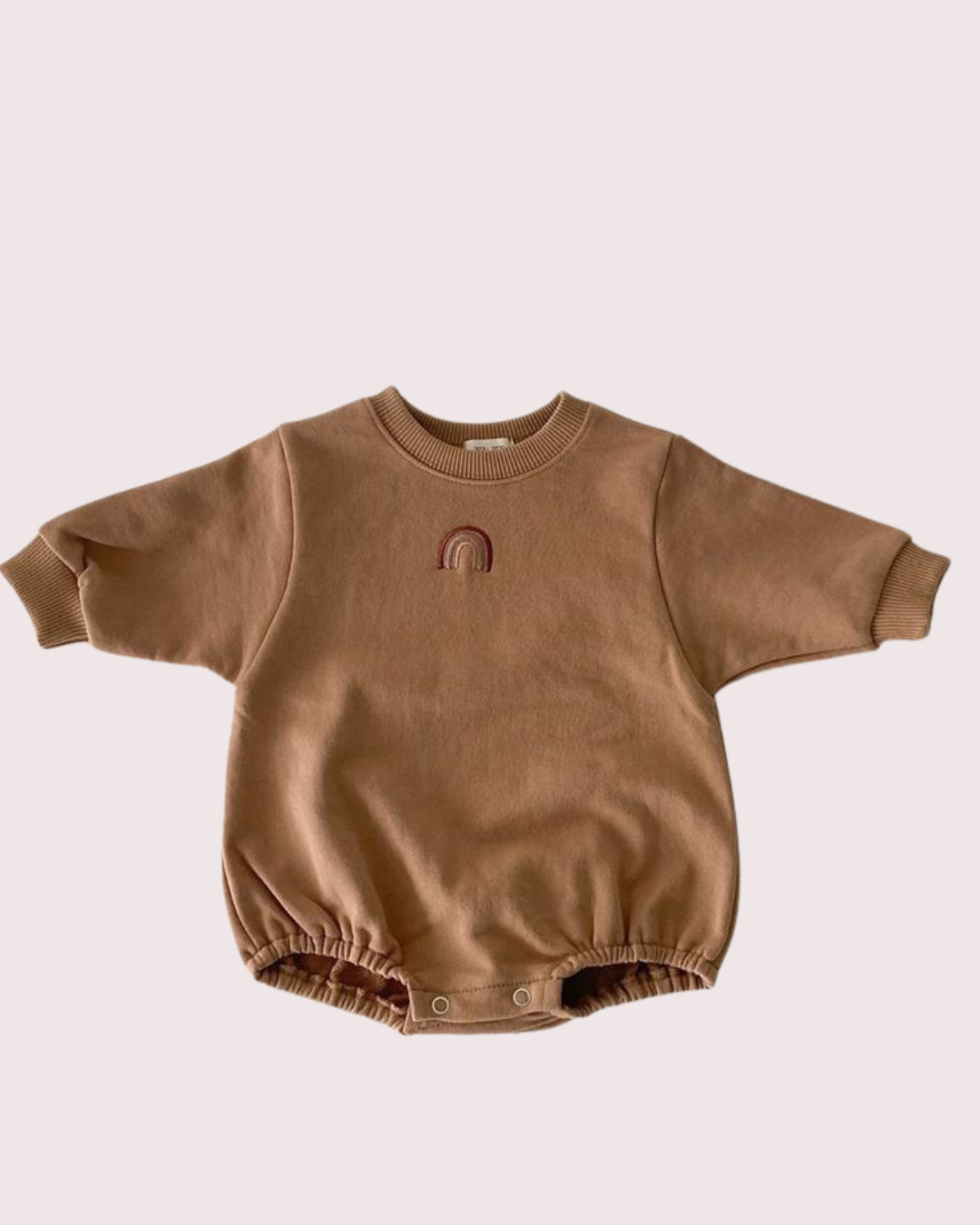 Soft Baby Romper – Rainbow Design